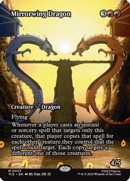 Mirrorwing Dragon (Borderless) (TLE-033) - Avatar: The Last Airbender: Eternal-Legal