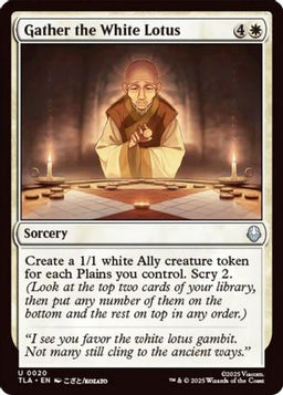 Gather the White Lotus (TLA-020) - Avatar: The Last Airbender