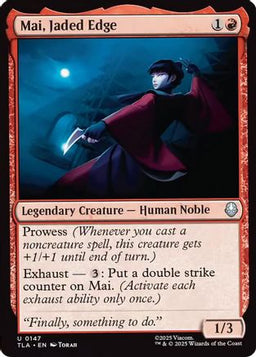 Mai, Jaded Edge (TLA-147) - Avatar: The Last Airbender