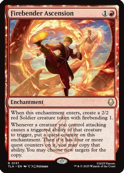 Firebender Ascension (TLA-137) - Avatar: The Last Airbender