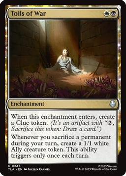 Tolls of War (TLA-245) - Avatar: The Last Airbender Foil