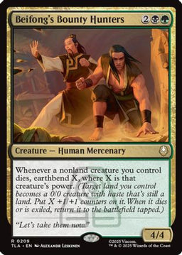 Beifong's Bounty Hunters (TLA-209) - Avatar: The Last Airbender Foil