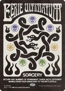 Eerie Ultimatum (SLC-005) - Secret Lair Countdown Kit Foil