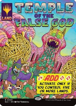 Temple of the False God (SLC-020) - Secret Lair Countdown Kit Foil
