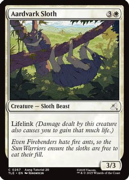 Aardvark Sloth (0267) (TLE-267) - Avatar: The Last Airbender: Eternal-Legal