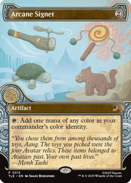 Arcane Signet (Showcase) (TLE-315) - Avatar: The Last Airbender: Eternal-Legal
