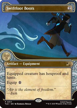 Swiftfoot Boots (Showcase) (TLE-317) - Avatar: The Last Airbender: Eternal-Legal