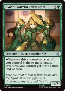 Kyoshi Warrior Exemplars (TLE-140) - Avatar: The Last Airbender: Eternal-Legal