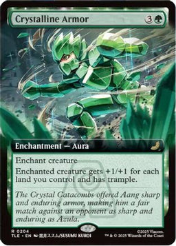 Crystalline Armor (Extended Art) (TLE-204) - Avatar: The Last Airbender: Eternal-Legal
