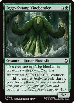 Foggy Swamp Vinebender (TLA-180) - Avatar: The Last Airbender Foil