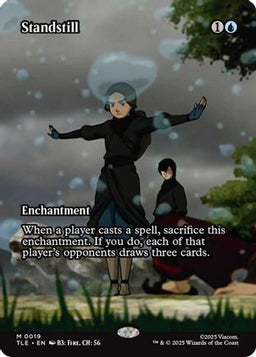 Standstill (Borderless) (TLE-019) - Avatar: The Last Airbender: Eternal-Legal Foil