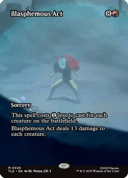 Blasphemous Act (Borderless) (TLE-026) - Avatar: The Last Airbender: Eternal-Legal