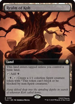 Realm of Koh (Extended Art) (TLA-391) - Avatar: The Last Airbender
