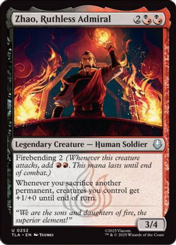 Zhao, Ruthless Admiral (TLA-252) - Avatar: The Last Airbender