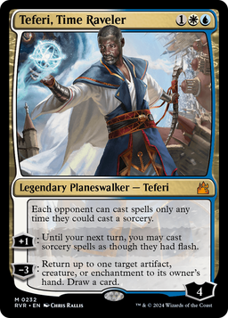 Teferi, Time Raveler (RVR-232) - Ravnica Remastered