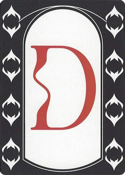 Letter Card - D (SLC-) - Secret Lair Countdown Kit