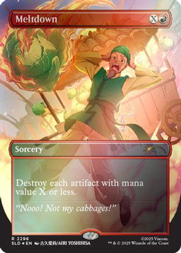 Meltdown (Rainbow Foil) (SLD-2296) - Secret Lair Drop Series Foil