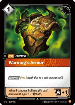 Warmog's Armor (108/221) - Spiritforged Foil