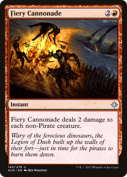 Fiery Cannonade (XLN-143) - Ixalan