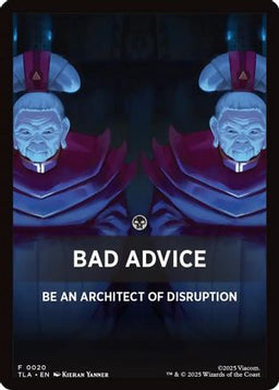 Bad Advice Theme Card (TLA-020) - Avatar: The Last Airbender