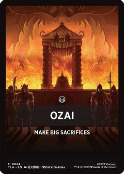 Ozai Theme Card (TLA-024) - Avatar: The Last Airbender