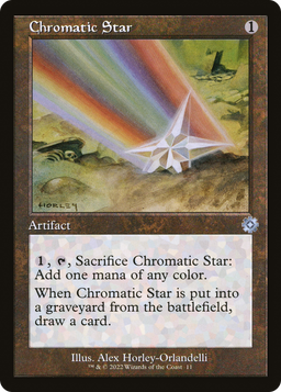 Chromatic Star (BRR-011) - The Brothers' War Retro Artifacts Foil