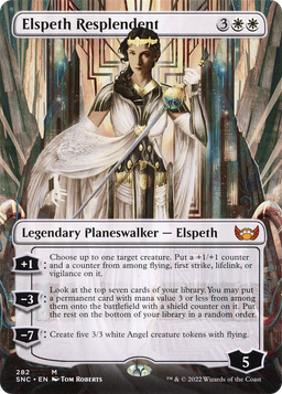 Elspeth Resplendent (Borderless) (SNC-282) - Streets of New Capenna