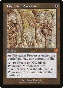 Phyrexian Processor (Schematic) (BRR-102) - The Brothers' War Retro Artifacts
