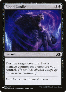 Blood Curdle (LIST-075/274) - The List