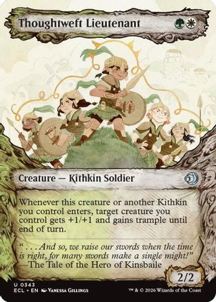 Thoughtweft Lieutenant (Showcase) (ECL-343) - Lorwyn Eclipsed