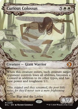 Curious Colossus (Showcase) (ECL-298) - Lorwyn Eclipsed Foil