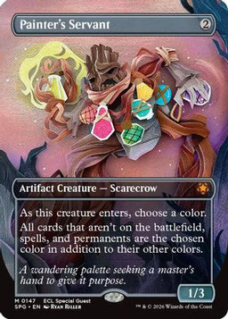 Painter's Servant (Borderless) (SPG-147) - Special Guests