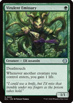 Virulent Emissary (ECL-202) - Lorwyn Eclipsed Foil