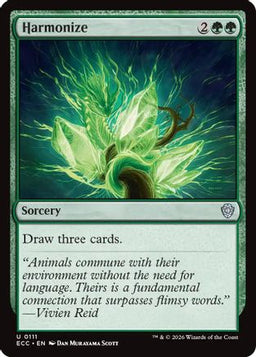 Harmonize (ECC-111) - Commander: Lorwyn Eclipsed