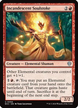 Incandescent Soulstoke (ECC-094) - Commander: Lorwyn Eclipsed