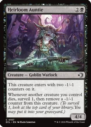 Heirloom Auntie (ECL-107) - Lorwyn Eclipsed Foil