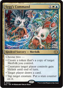 Sygg's Command (ECL-244) - Lorwyn Eclipsed Foil