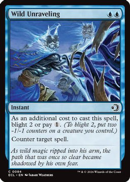 Wild Unraveling (ECL-084) - Lorwyn Eclipsed Foil