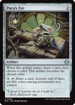 Puca's Eye (ECL-259) - Lorwyn Eclipsed Foil
