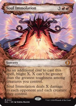 Soul Immolation (Showcase) (ECL-321) - Lorwyn Eclipsed