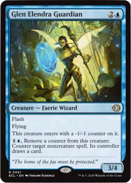 Glen Elendra Guardian (ECL-051) - Lorwyn Eclipsed Foil