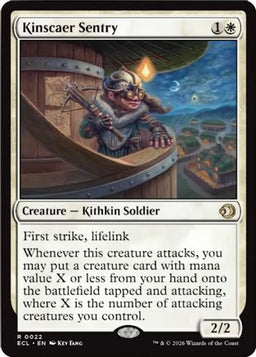 Kinscaer Sentry (ECL-022) - Lorwyn Eclipsed