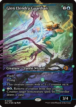 Glen Elendra Guardian (0383) (Showcase) (ECL-383) - Lorwyn Eclipsed Foil