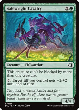 Safewright Cavalry (ECL-191) - Lorwyn Eclipsed