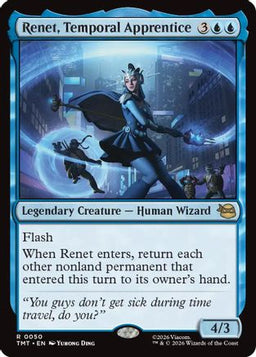 Renet, Temporal Apprentice (TMT-050) - Teenage Mutant Ninja Turtles Foil