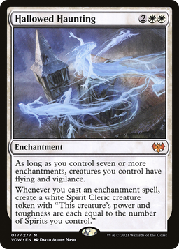 Hallowed Haunting (VOW-017) - Innistrad: Crimson Vow Foil