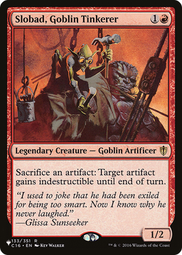 Slobad, Goblin Tinkerer (LIST-133/351) - The List