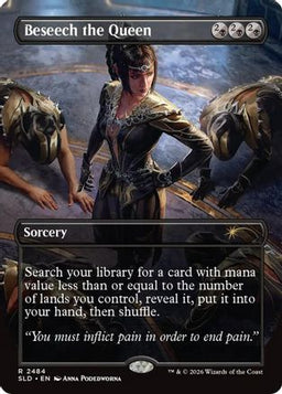 Beseech the Queen (SLD-2484) - Secret Lair Drop Series Foil