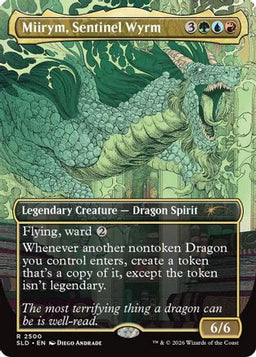 Miirym, Sentinel Wyrm (SLD-2500) - Secret Lair Drop Series Foil