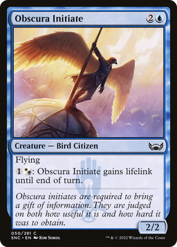 Obscura Initiate (SNC-050) - Streets of New Capenna